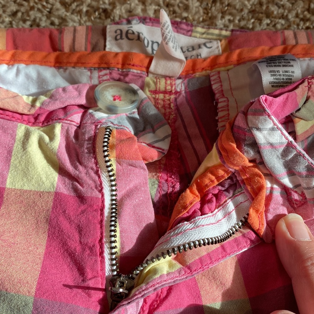 Plaid Bermuda Shorts - Picture 3 of 5